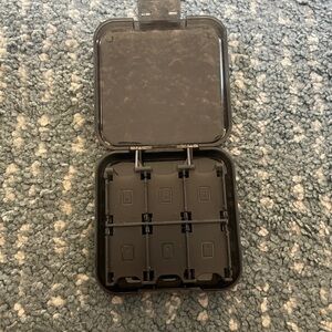 Nintendo Switch Black Memory Card Holder Case